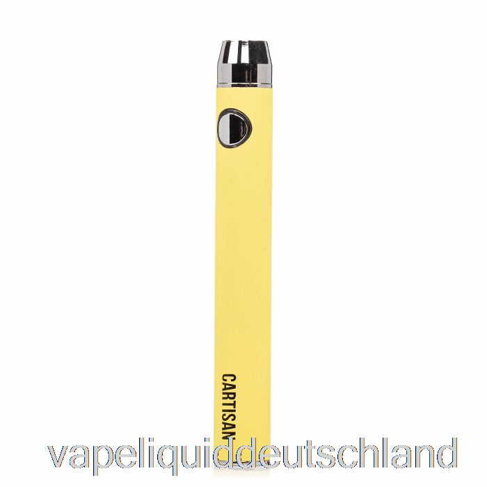 Cartisan Button VV 900 Dual Charge 510 Akku [Micro] Gelbe Vape-Flüssigkeit